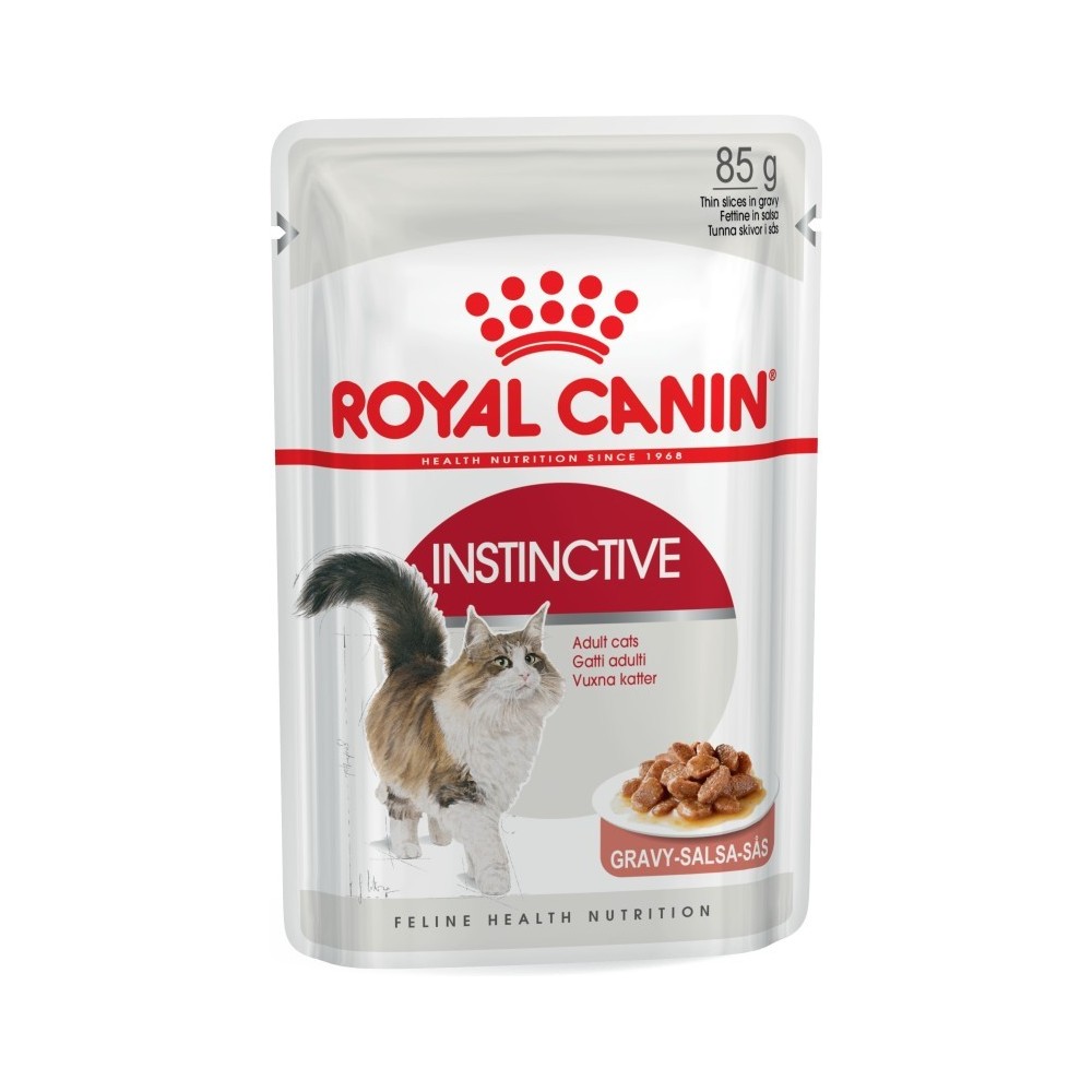 Royal Canin FHN Instinctive in Gravy konservuotas maistas suaugusioms katėms su padažu 85 g