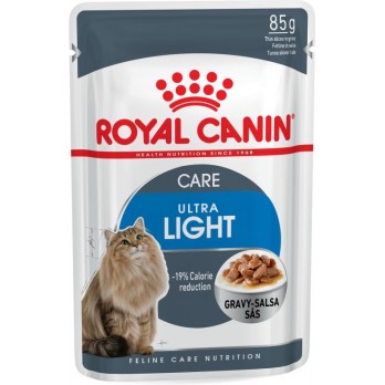 Royal Canin FCN Ultra Light konservuotas maistas su padažu suaugusioms katėms svorio kontroliavimui 85 g
