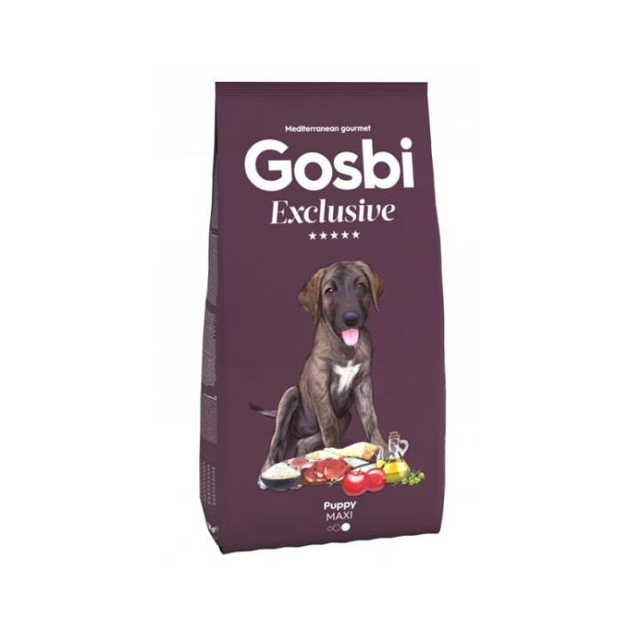 Suniuku maistas Gosbi Exclusive Puppy Maxi, 12 kg