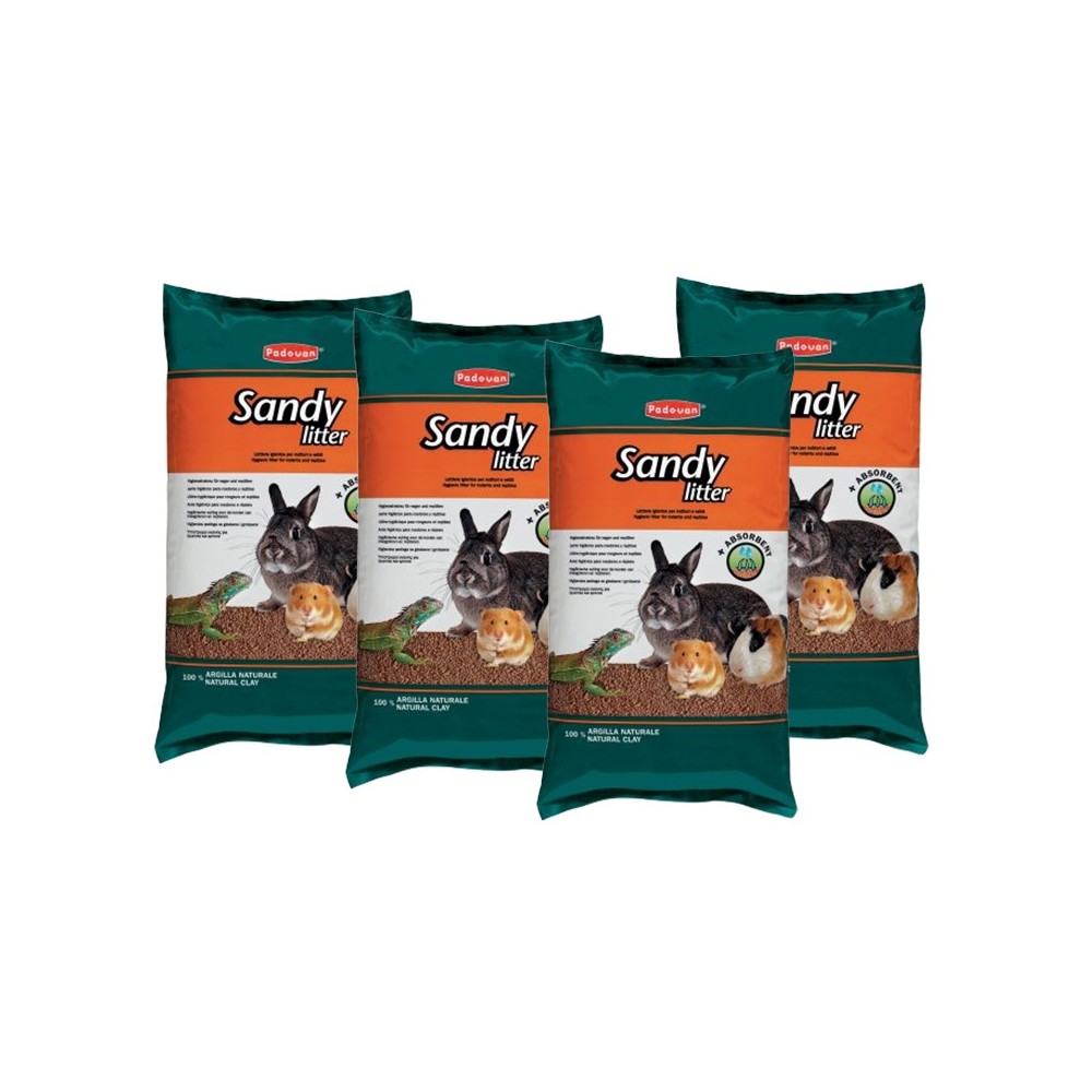 Kraikas reptilijoms ir graužikams Sandy Litter, 4x4 kg