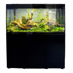 Glossy 150 spintelė stačiakampė juoda su durelėmis, 150 cm - nuotrauka 2