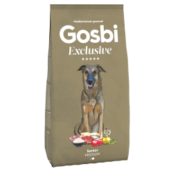 Gosbi sausas maistas seniems vidutinių veislių šunims Exclusive Senior Medium, 3 kg - nuotrauka 4