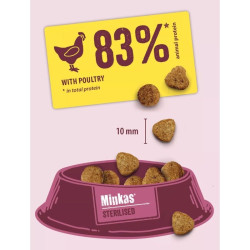 Happy Cat Minkas Sterilised visavertis pašaras suaugusioms kastruotoms katėms 10 kg - nuotrauka 2