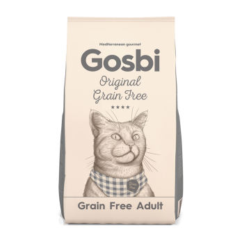Gosbi begrūdis maistas suaugusioms katėms Original Grain Free Cat Adult 3 kg