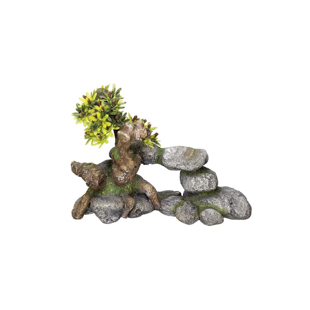Dekoracija akvariumui Bonsai, 19x9x13 cm