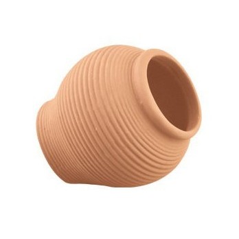 *Keraminė slėptuvė žuvims Ąsotis, 11 cm