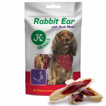 Skanėstas šunims triušių ausys su antiena Meat Snack 80 g