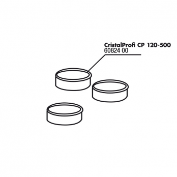 Išorinių filtrų JBL CristalProfi 120/250/500 krepšelių tarpinės