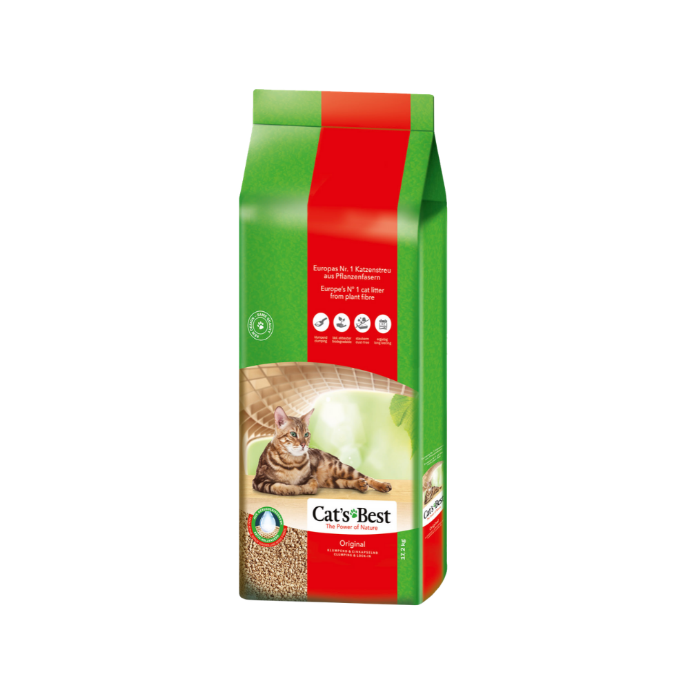 Cat's Best Original kraikas katėms, 20 l (8,6 kg)