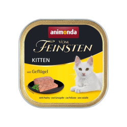 Vom feinsten Kitten 100 g konservai jaunoms katėms su paukštiena - nuotrauka 2