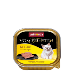 Vom feinsten Kitten 100 g konservai jaunoms katėms su paukštiena - nuotrauka 3