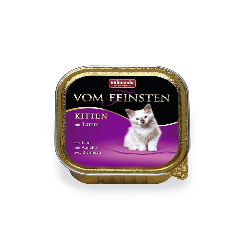 *Vom feinsten Kitten 100 g konservai jaunoms katėms su ėriena