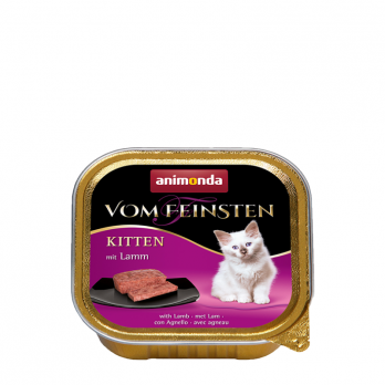 *Vom feinsten Kitten 100 g konservai jaunoms katėms su ėriena