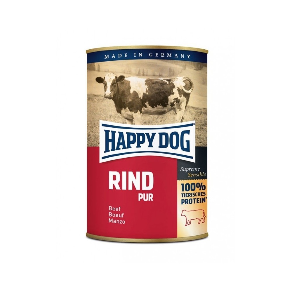 Happy Dog Rind Pur konservai šunims su jautiena, 400 g