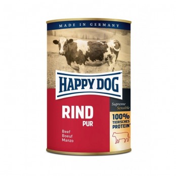 Happy Dog Rind Pur konservai šunims su jautiena, 400 g