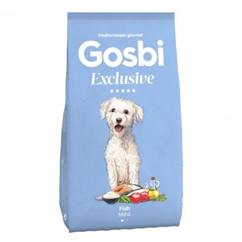 *Gosbi sausas maistas suaugusiems mažų veislių šunims Exclusive Fish Mini, 7 kg