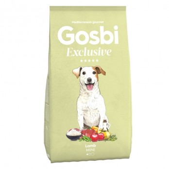 Gosbi sausas maistas suaugusiems mažų veislių šunims Exclusive Lamb Mini, 7 kg