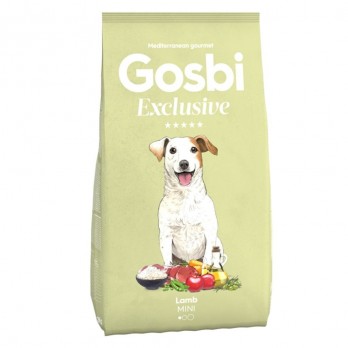 Gosbi sausas maistas suaugusiems mažų veislių šunims Exclusive Lamb Mini, 500 g