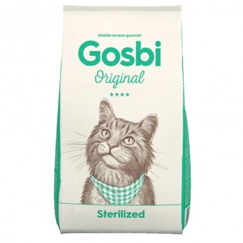 Gosbi sausas maistas sterilizuotoms katėms Original Cat Sterilised, 7 kg