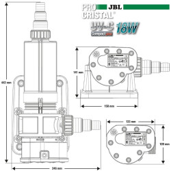 JBL sterilizatorius ProCristal Compact Plus UV-C 18 W - nuotrauka 5