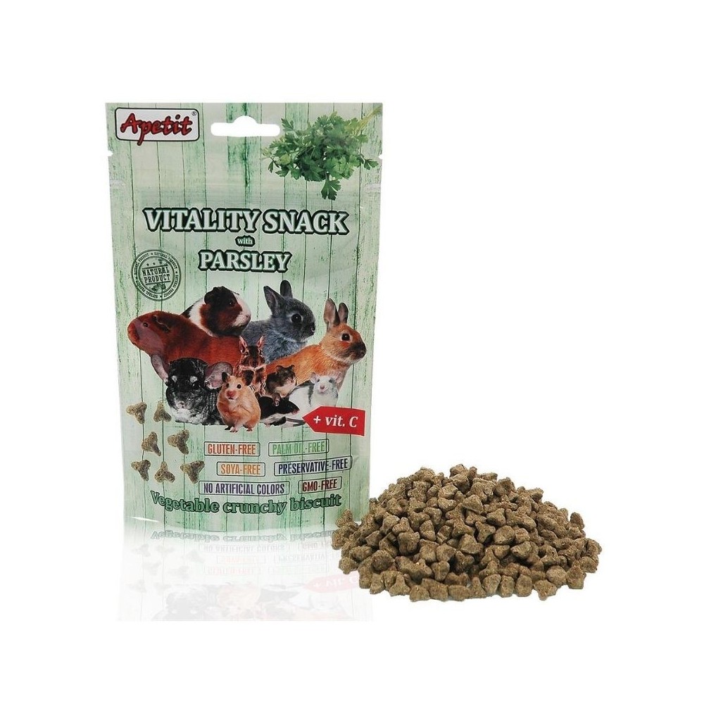 *Skanėstai graužikams su petražolėmis, Vitality Snack 80 g