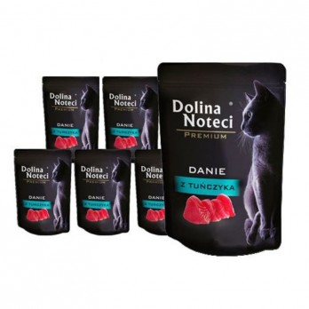 Guliašas katėms su tunu Dolina Noteci Dish, 10x85 g