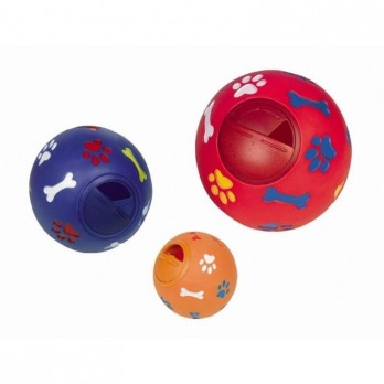 Žaislas šunims kamuolys skanėstams L, 14,5 cm