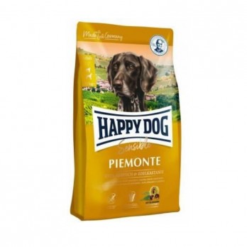 Happy Dog Piemonte visavertis pašaras suaugusiems šunims su antiena ir jūrinėmis žuvimis, 4 kg