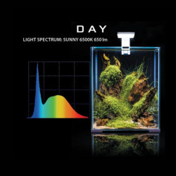 Aquael Shrimp Set Smart Day&Night 30 Black akvariumas su įranga krevetėms 30 l - nuotrauka 5