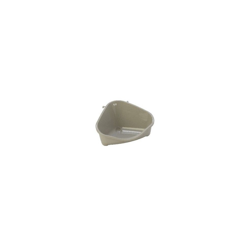 Kampinis tualetas graužikams, pilkas, 18 cm