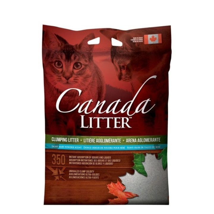 Canada Litter kraikas katėms su kūdikių pudra 18 kg