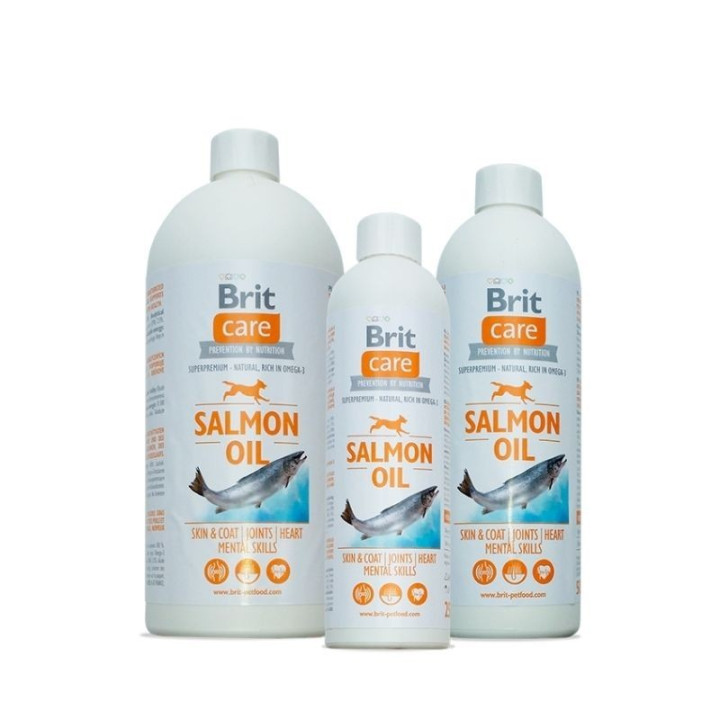 *BRIT CARE lašišų aliejus 500 ml