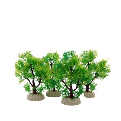 Dirbtinis akvariumo augalas 11x5x15 cm ( 4 vnt) - nuotrauka 2