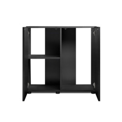 Opti Set 125 spintelė stačiakampė, juoda, 81x36x80 cm - nuotrauka 4