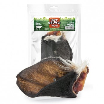 *Skanėstas šunims jaučio ausys su kailiu, 90 g