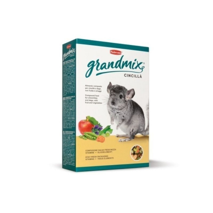 Maistas šinšiloms Grandmix Cincilla 850 g | Prekės šinšiloms