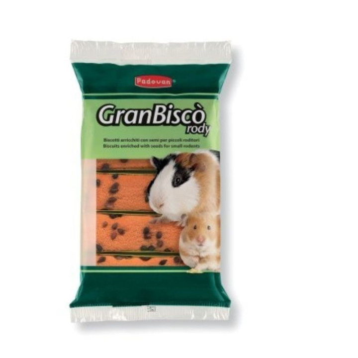 Sausainiai graužikams su vaisiais ir sėklomis