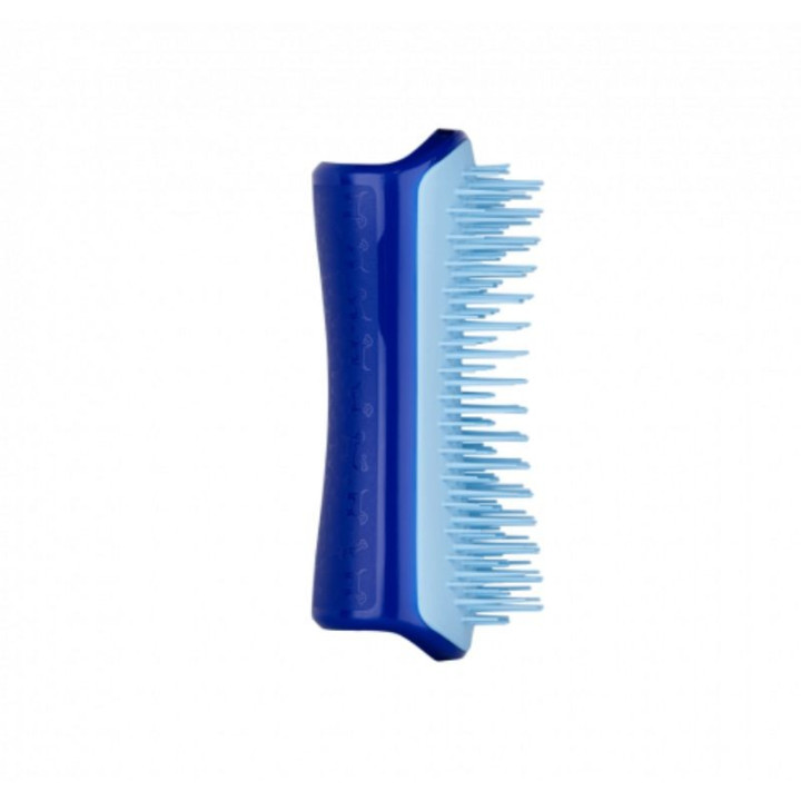 Pet Teezer plaukų šepetys gyvūnams De-Shedding&Dog Grooming Brush Small, žydras