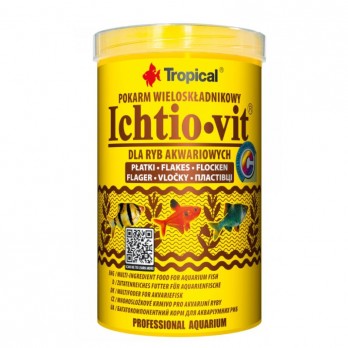 Ichtio-vit universalus pašaras įvairioms žuvims 1000 ml