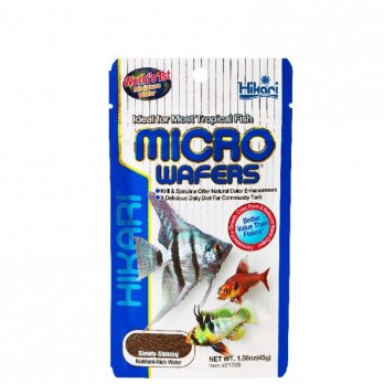 Hikari Micro Wafers visavertis pašaras žuvims 45 g