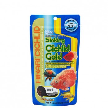 Hikari Cichlid Gold Sinking Medium maistas žuvims 100 g