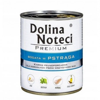 Konservai šunims su upėtakiu Dolina Noteci Premium 800 g
