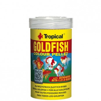 Tropical Goldfish Colour Pellet granuliuotas pašaras auksinėms žuvelėms 250 ml
