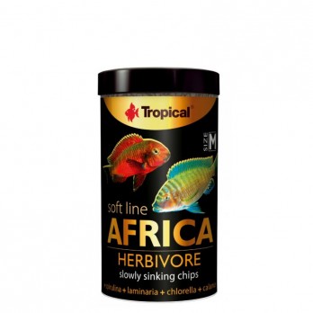 Soft Line Africa Herbivore minkštas maistas augalėdėms ir visaėdėms Afrikos žuvims 100 ml