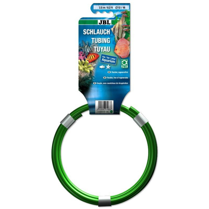 Žarna išoriniams filtrams 2,50 m, 12/16 mm (žalia)