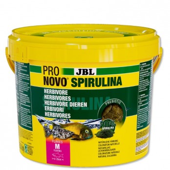 JBL ProNovo Spirulina Flakes M pašaras žuvims 5,5 l