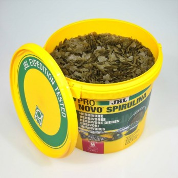 JBL ProNovo Spirulina Flakes M pašaras žuvims 5,5 l