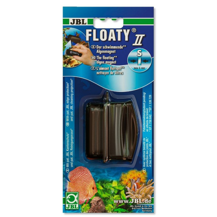 JBL Floaty II S plaukiantis magnetinis stiklų valiklis, 6 mm