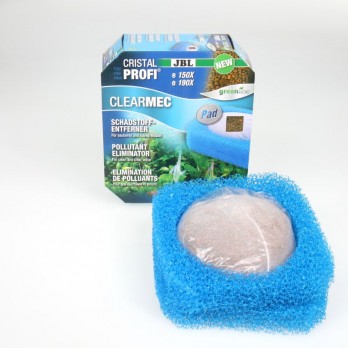 JBL ClearMec Plus Pad kempinė su nitratus, nitritus ir fosfatus mažinančiu užpildu išoriniams filtrams CP e1500/1900/1,2