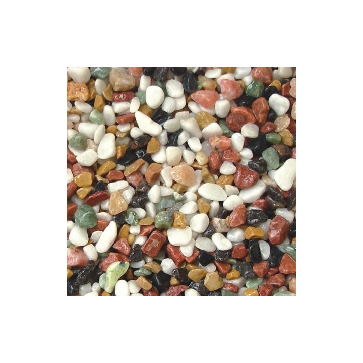 Gruntas akvariumui margas 4-6 mm, 5 kg